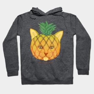 pine apple cat Hoodie